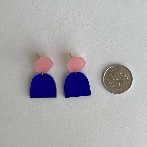 Geometric Earrings - Picture 3 of 3